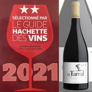 Guide Hachette des vins 2021: 2 étoiles pour le Tarral de Montpeyroux