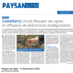 article Paysan du midi Castelbarry montpeyroux